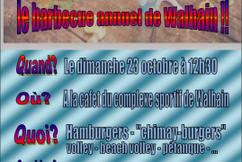 BBQ Annuel du club de Walhain